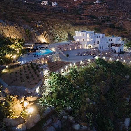 Wow Panoramic View Deluxe Villas Agkidia Exteriör bild