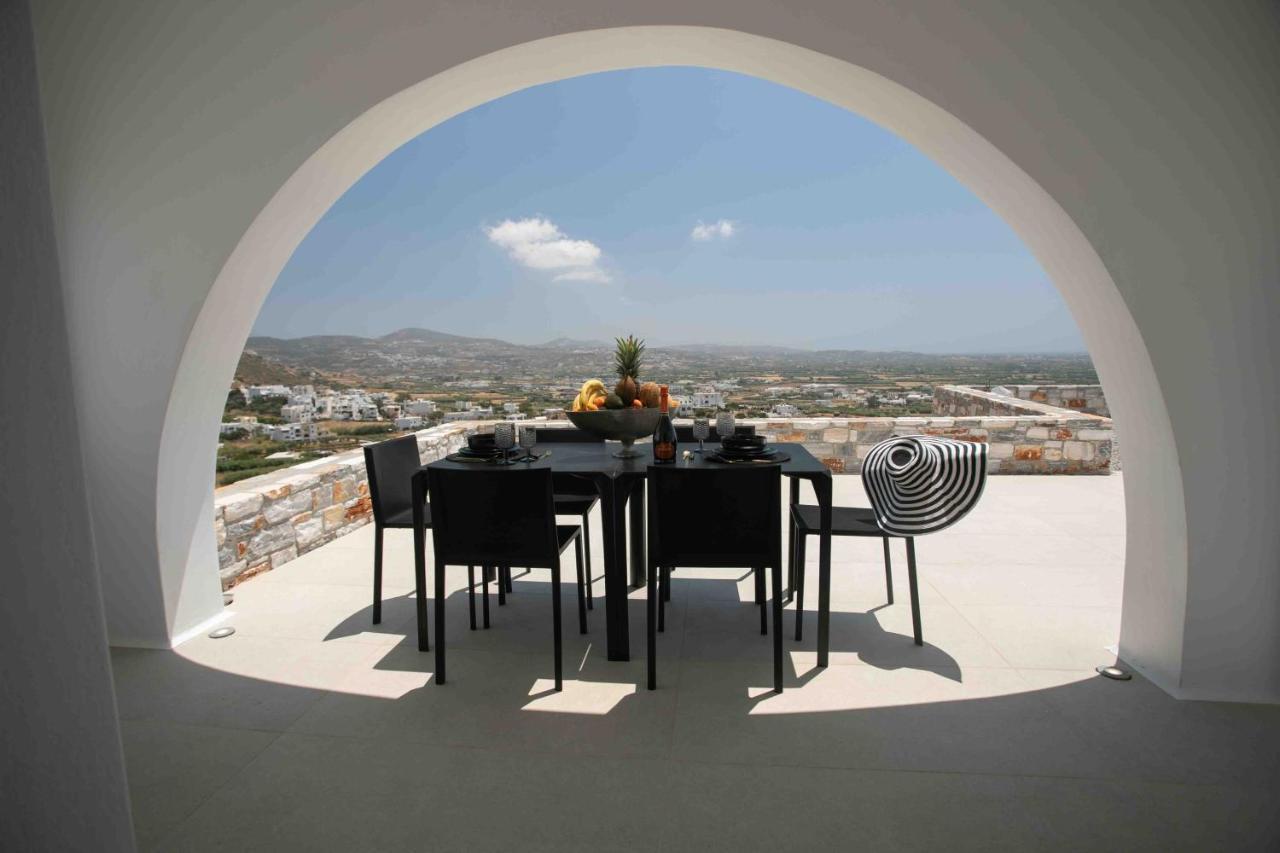 Wow Panoramic View Deluxe Villas Agkidia Exteriör bild