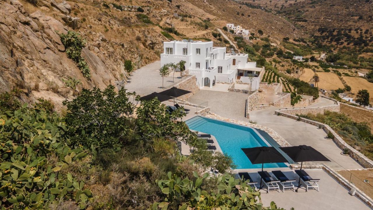 Wow Panoramic View Deluxe Villas Agkidia Exteriör bild