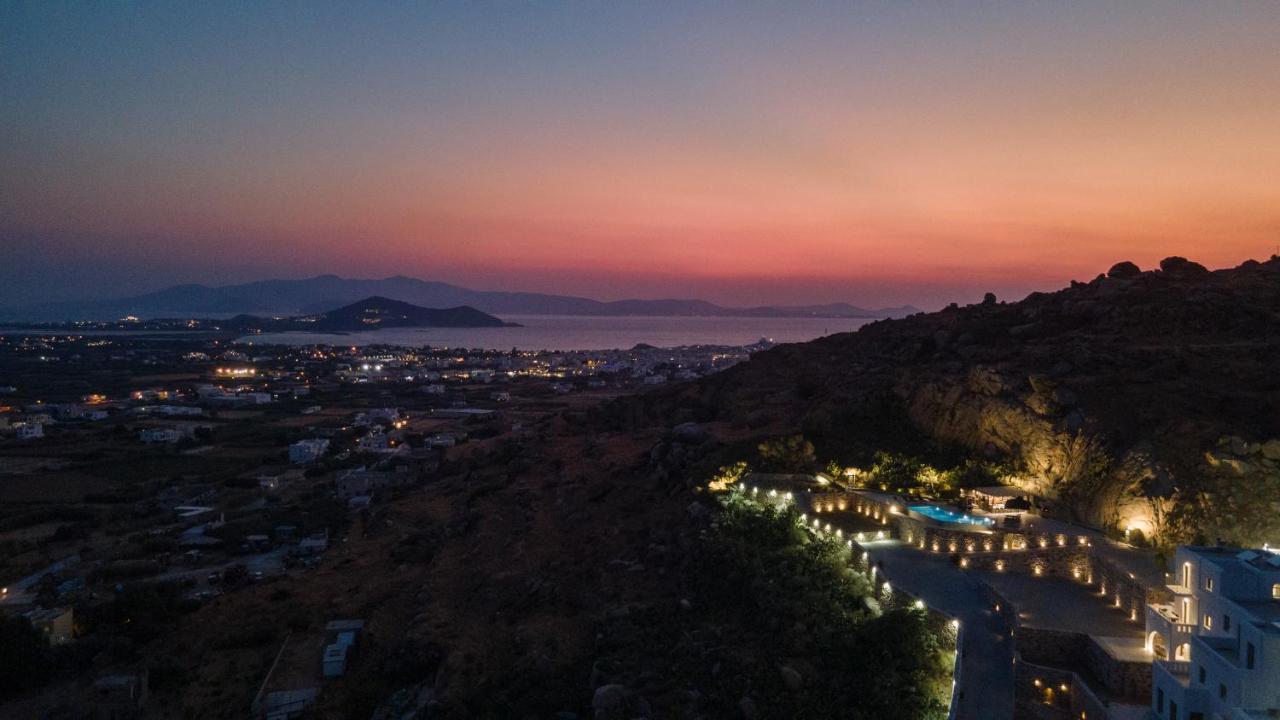 Wow Panoramic View Deluxe Villas Agkidia Exteriör bild