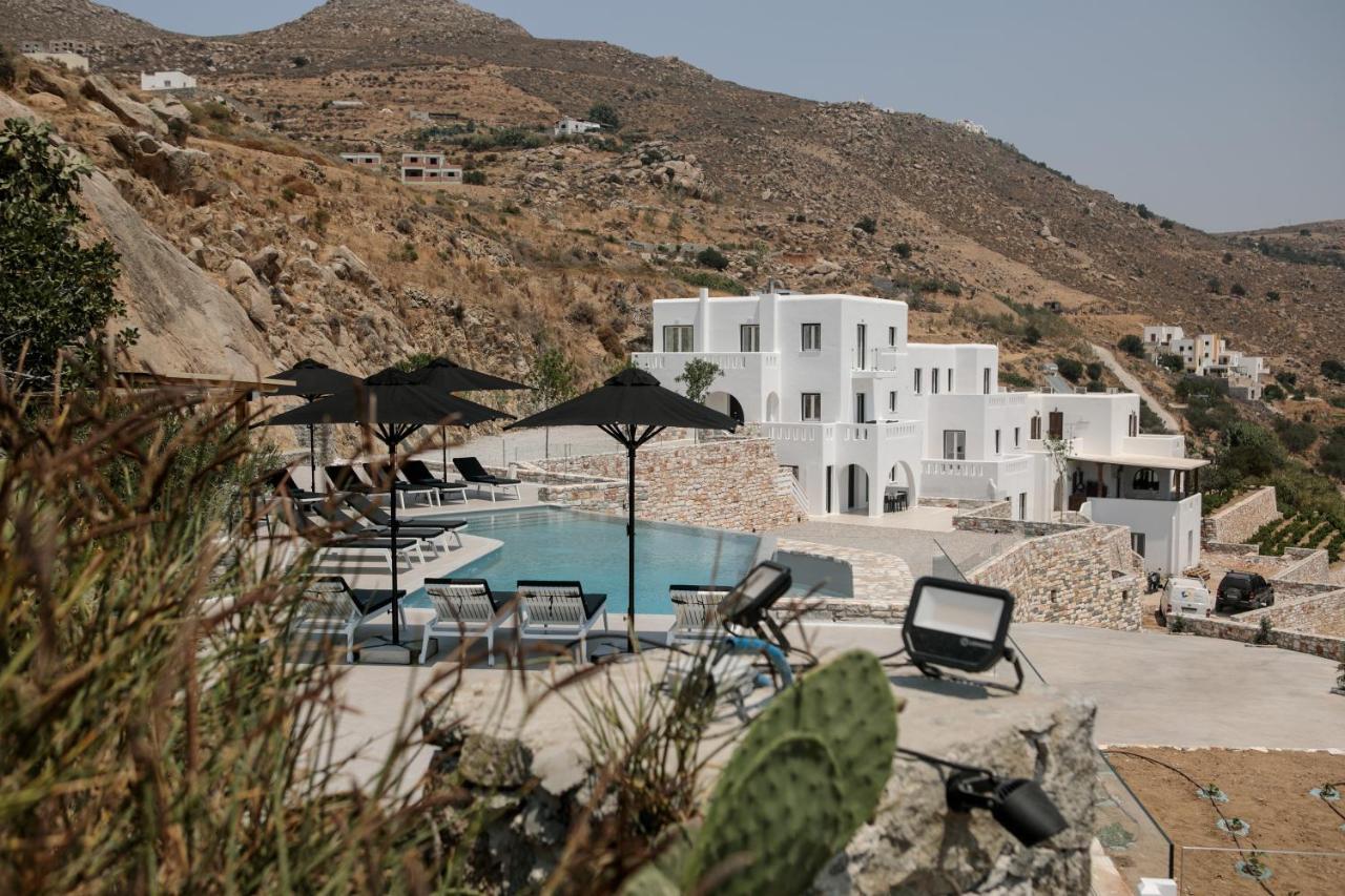 Wow Panoramic View Deluxe Villas Agkidia Exteriör bild