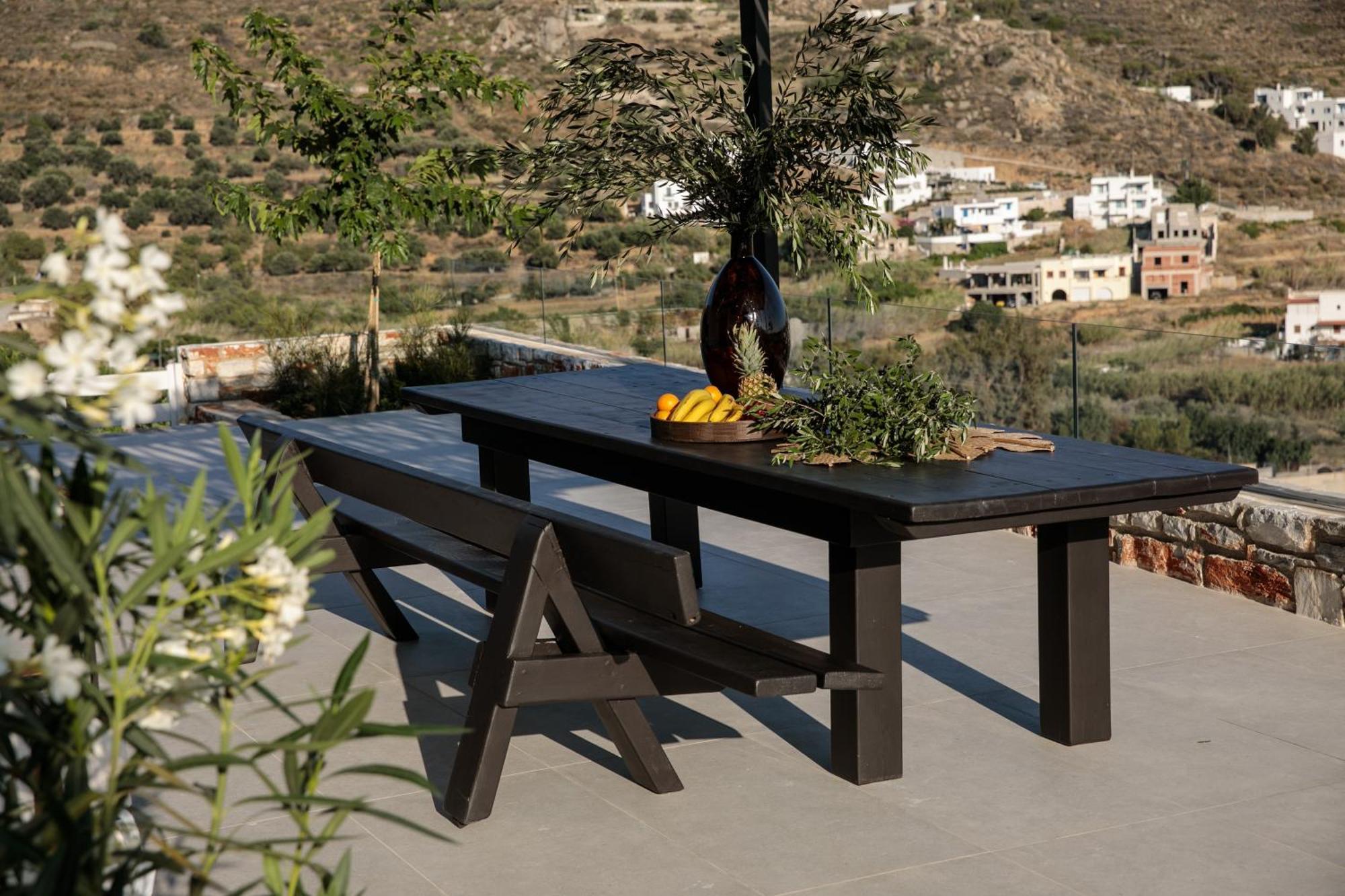 Wow Panoramic View Deluxe Villas Agkidia Exteriör bild