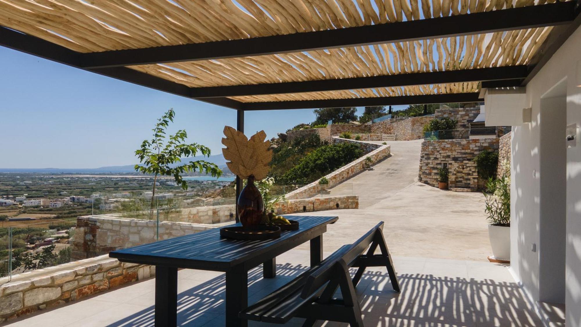 Wow Panoramic View Deluxe Villas Agkidia Exteriör bild